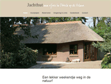 Tablet Screenshot of jachthutveluwe.nl